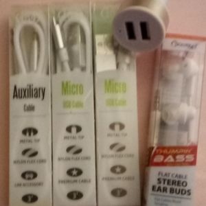 Having a sale on USB cords car chargers